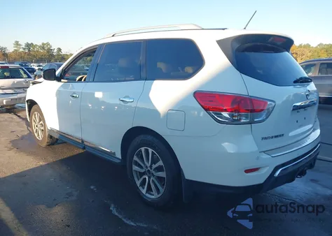 2015 Nissan Pathfinder Platinum/S/Sl/Sv из США, поврежденный, VIN 5N1AR2MM6FC669847